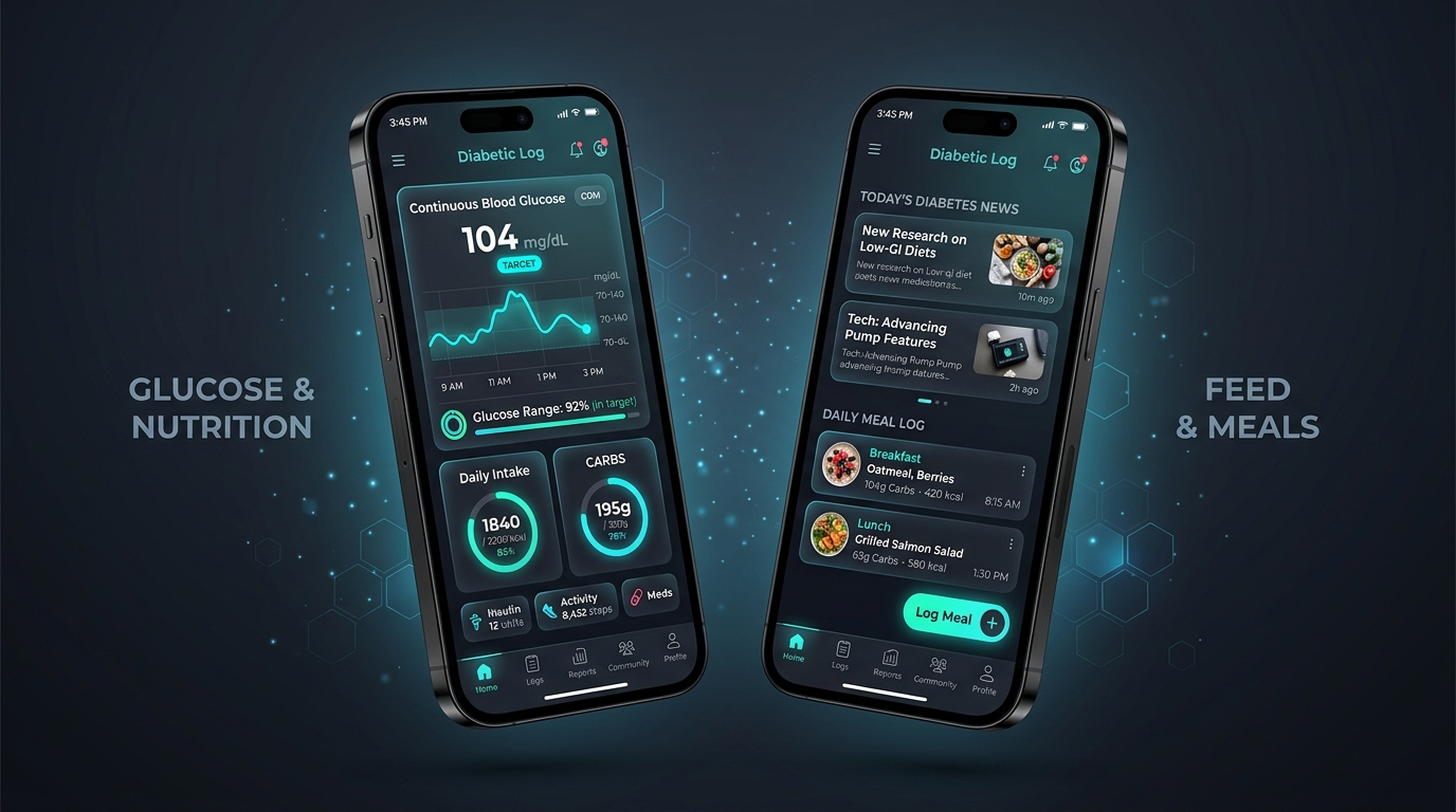Diabetic Log — Diyabet Takibi, Kalori & Sağlık Mobil Uygulaması